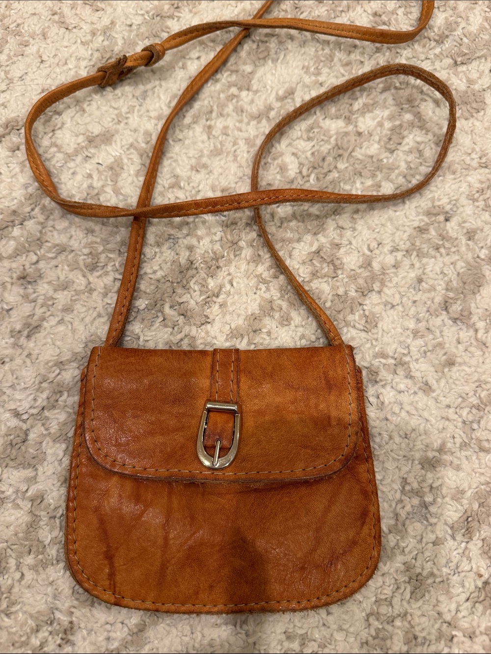 blye sky leather purse mini